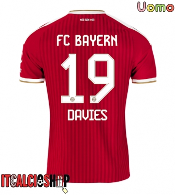 Bayern Munich Alphonso Davies #19 Prima Maglia 2026-27 Manica Corta Bayern Munich Alphonso Davies #19 Prima Maglia 2026-27 Manica Corta